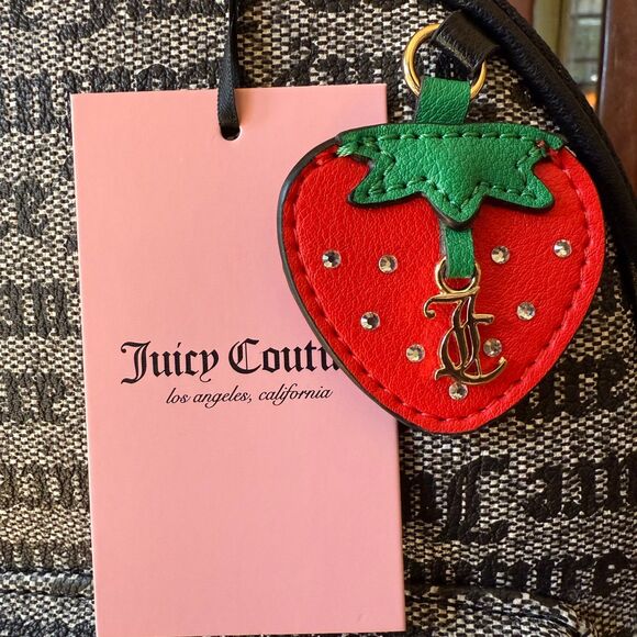 NWT Juicy Couture Rosie Mini Backpack Black - Picture 5 of 9